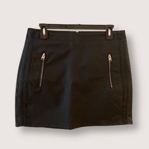 Express Pleather Mini Skirt | US 6